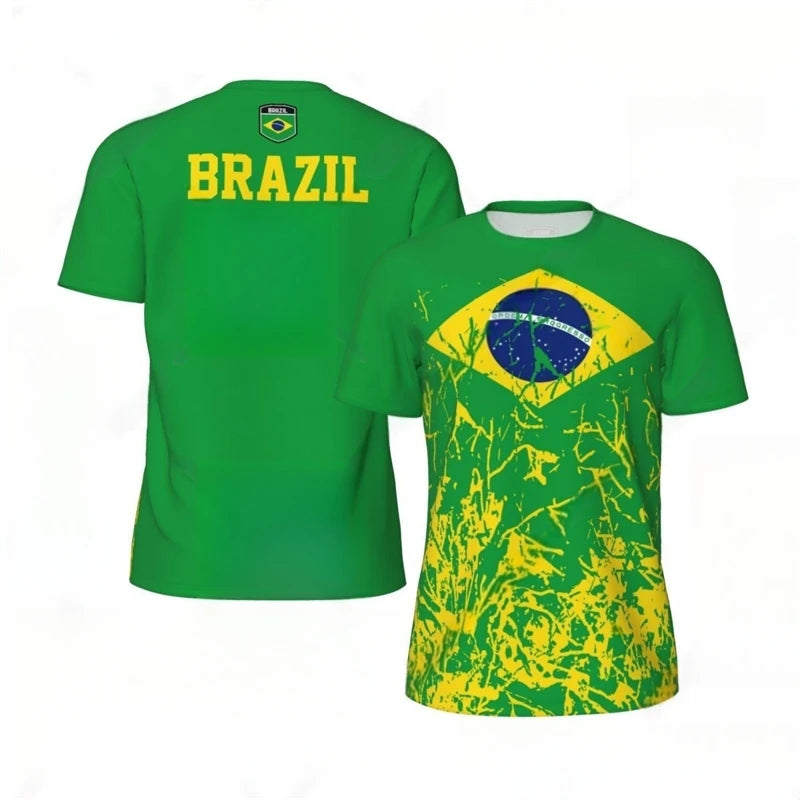 Camiseta Brasil Orgulho Nacional – Moda Casual