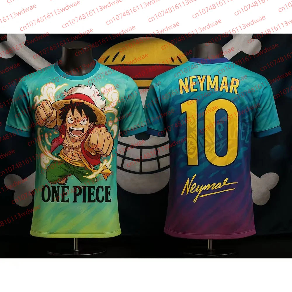 Camisa Anime Brasil – One Piece Special Edition Neymar#10