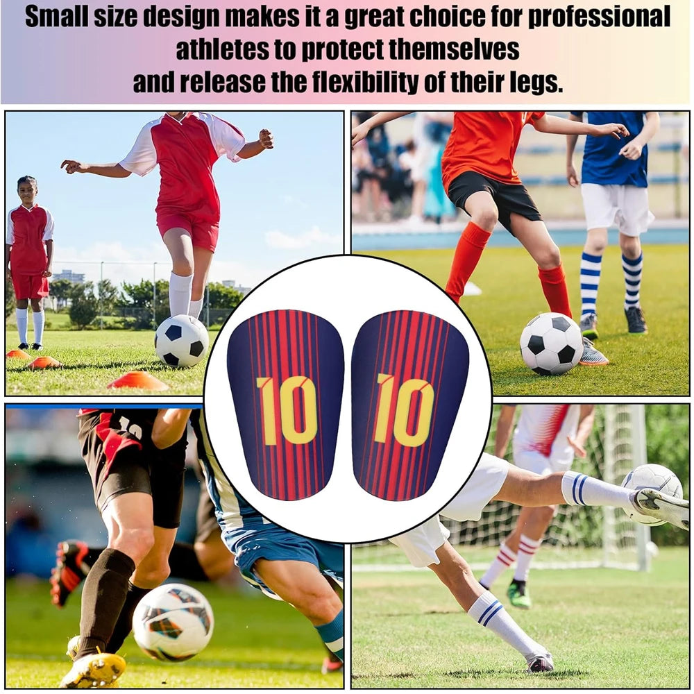 Caneleira Mini Soccer Shin Guards (1 Pair) - Ultra leve para Infantil/Adulto