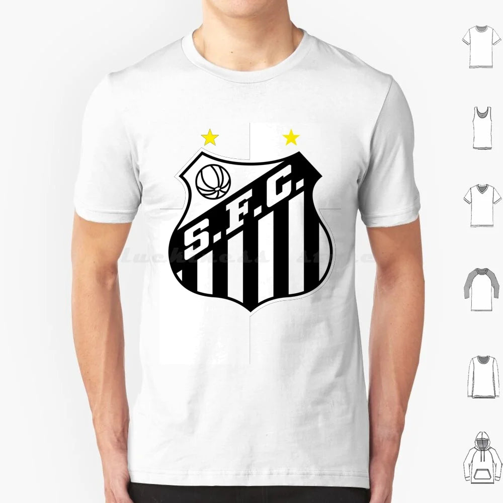 Camiseta Santos FC Style T-Shirt - Algodão
