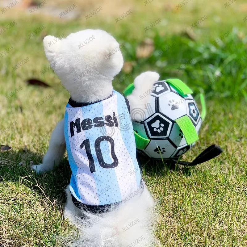 Dog Style Neymar 10 Pet Jersey – Brazil Fan Edition