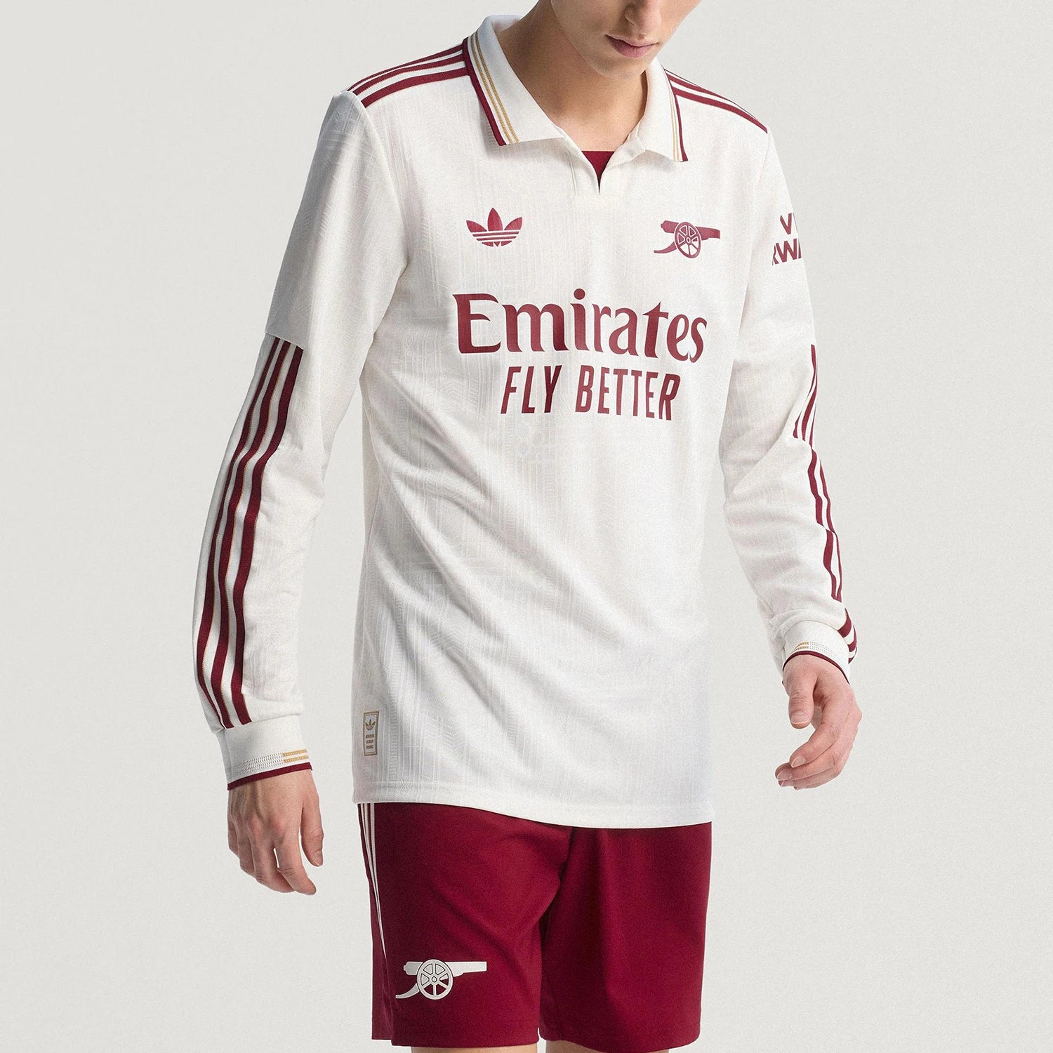 Arsenal Polo Football Style – Manga Longa
