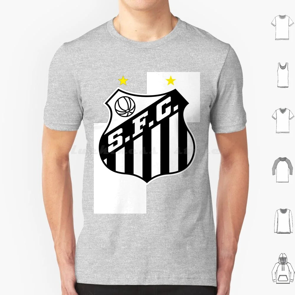 Camiseta Santos FC Style T-Shirt - Algodão