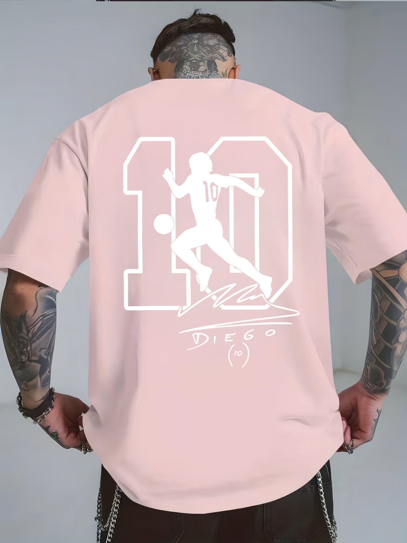 Maradona No. 10 Legacy T-Shirt | Casual Crew Neck