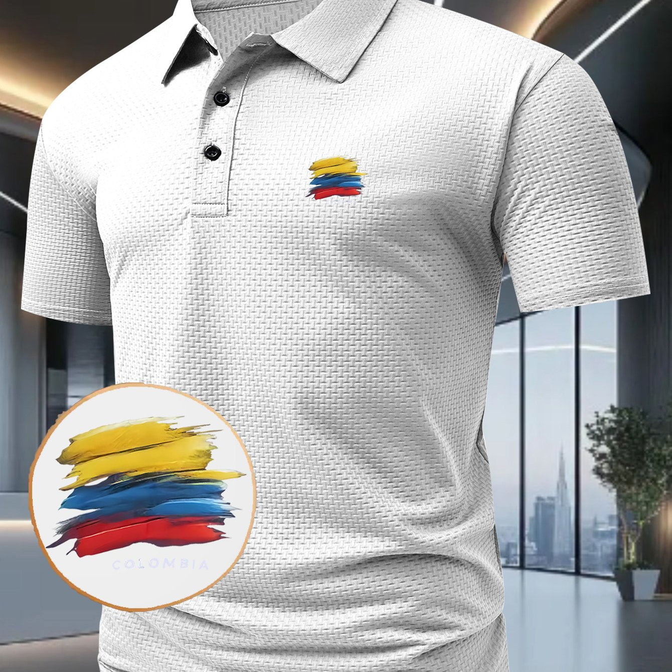 Colombia Premium Summer Polo – Modern & Casual