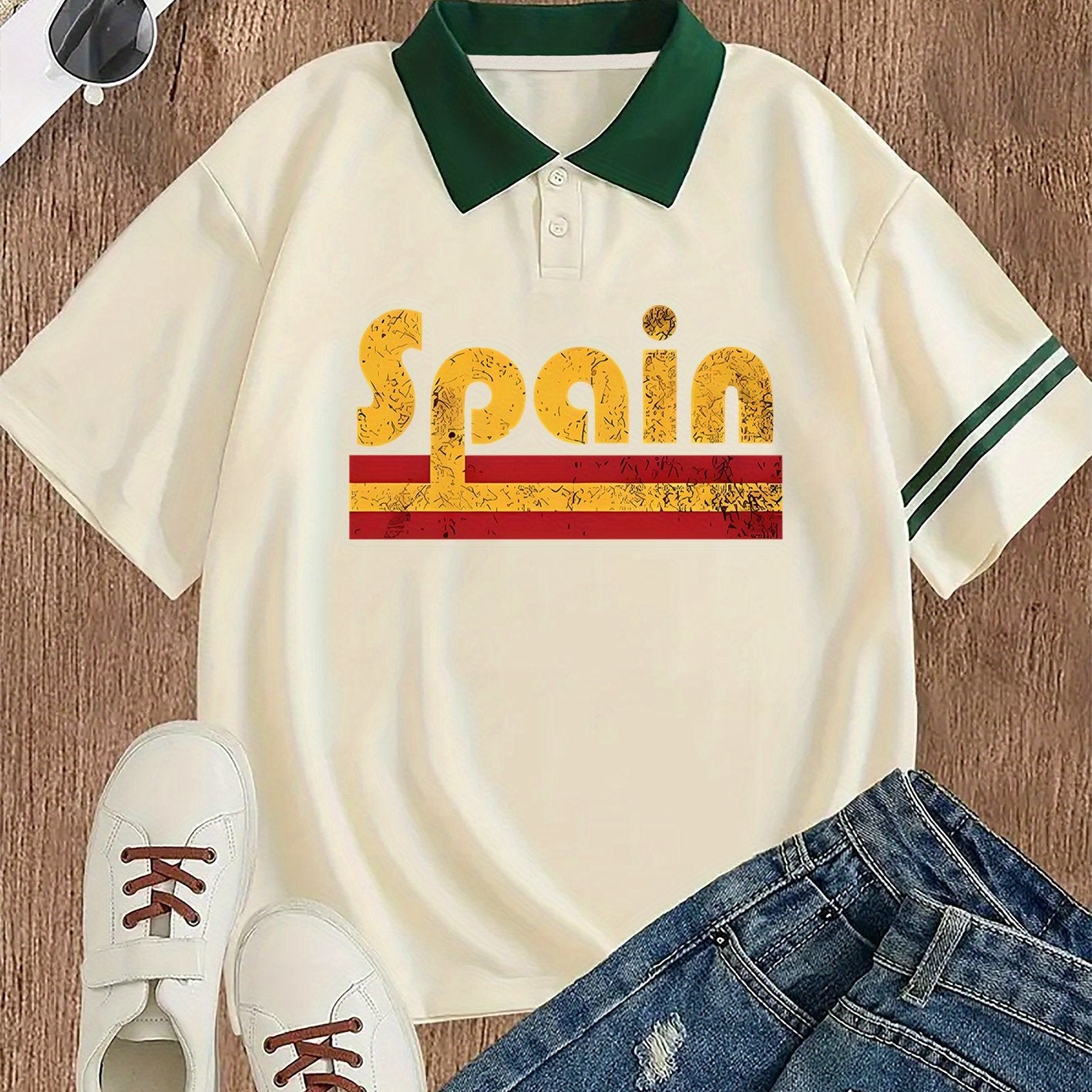 Spain Retro Polo Women's