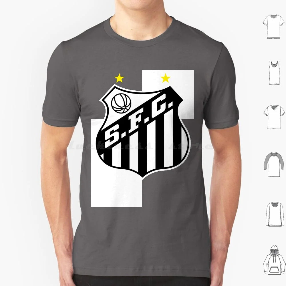Camiseta Santos FC Style T-Shirt - Algodão