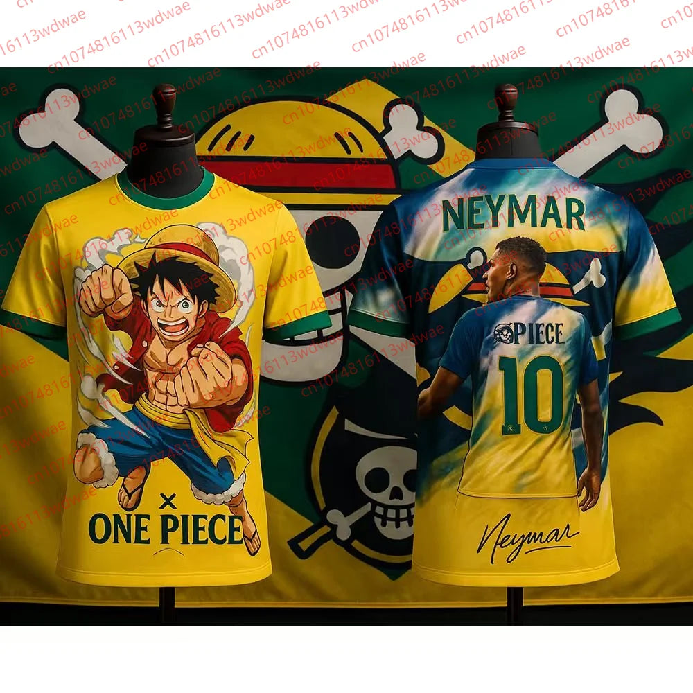 Camisa Anime Brasil – One Piece Special Edition Neymar#10