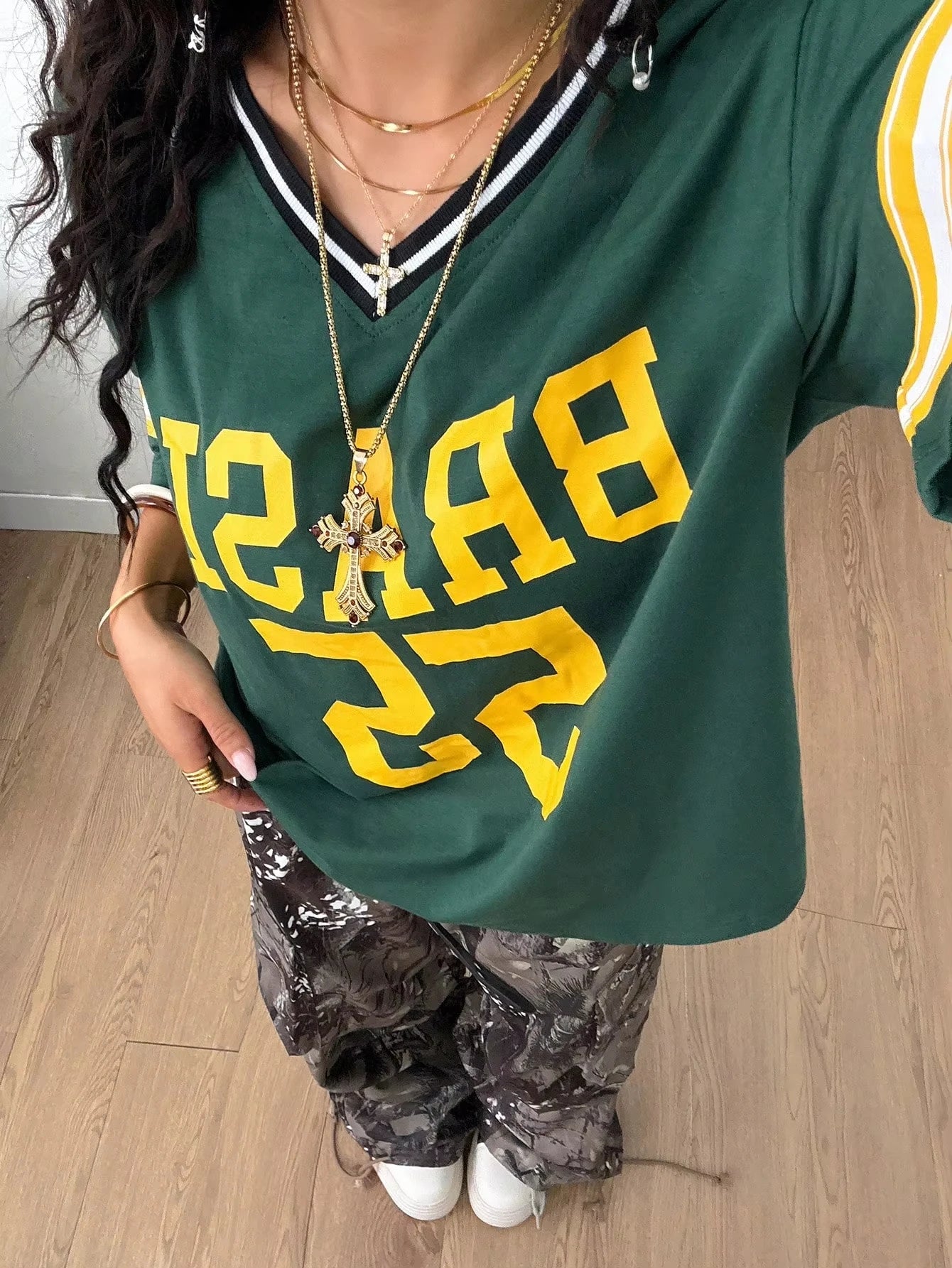 Camisa Brasil 55 Street Jersey - Feminino