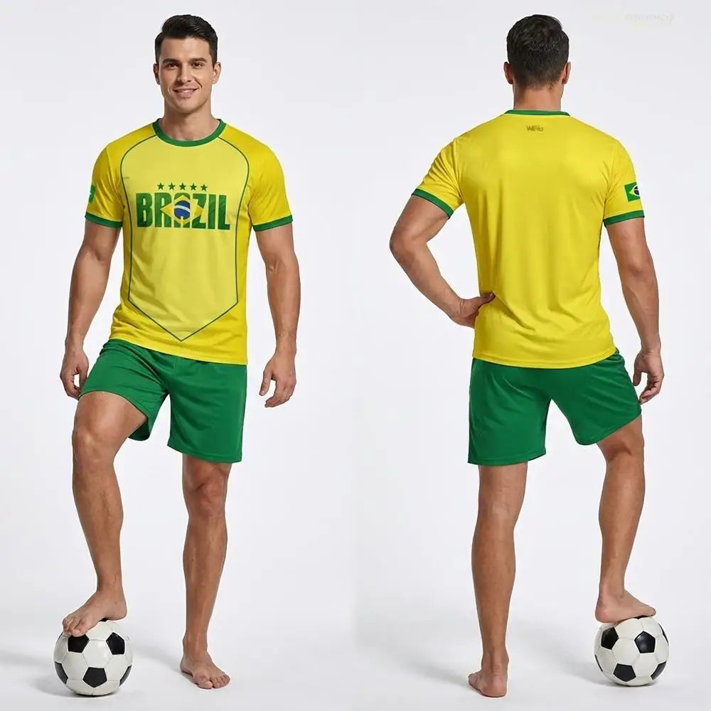 Camisa Brasil Treino Pro – Modelo 2026
