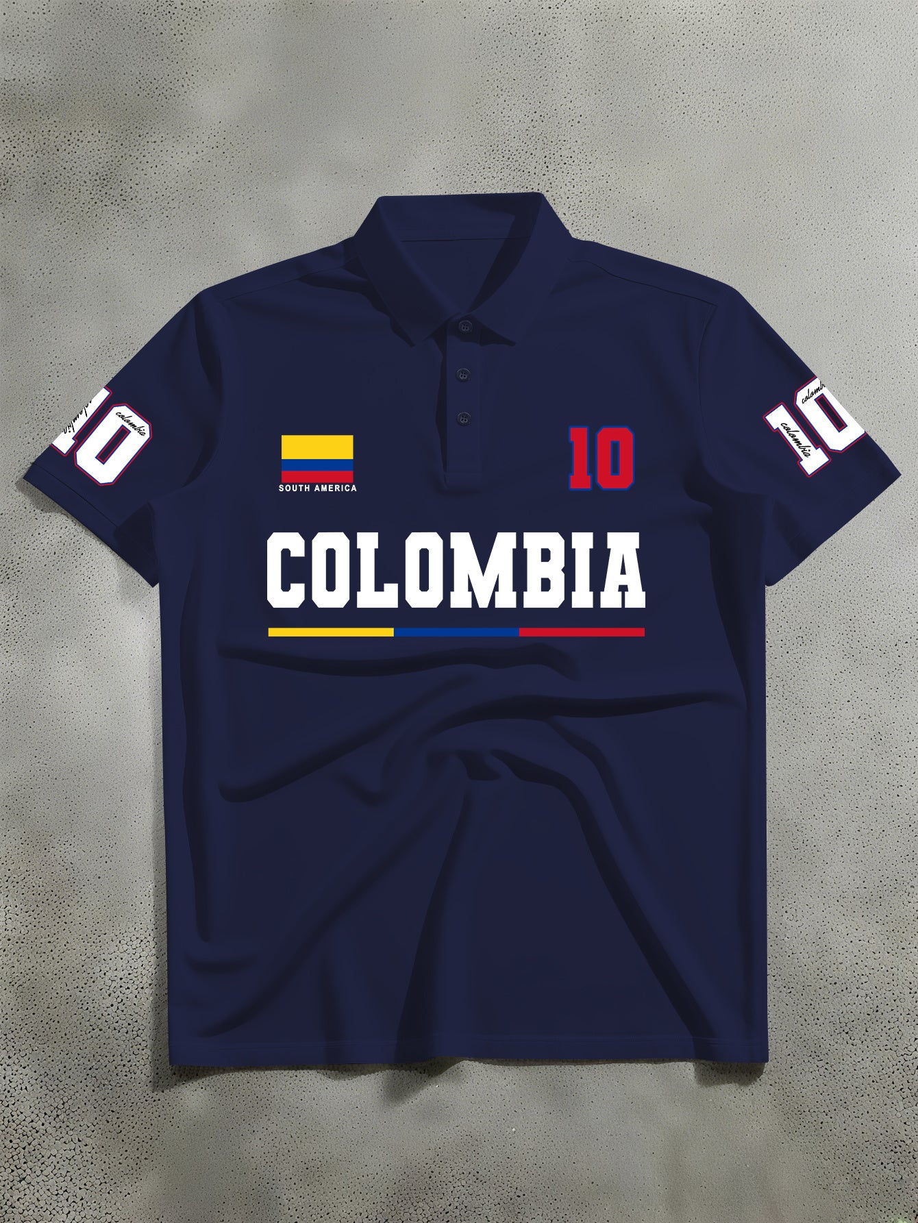 Colombia Retro Polo – Número 10 Edition