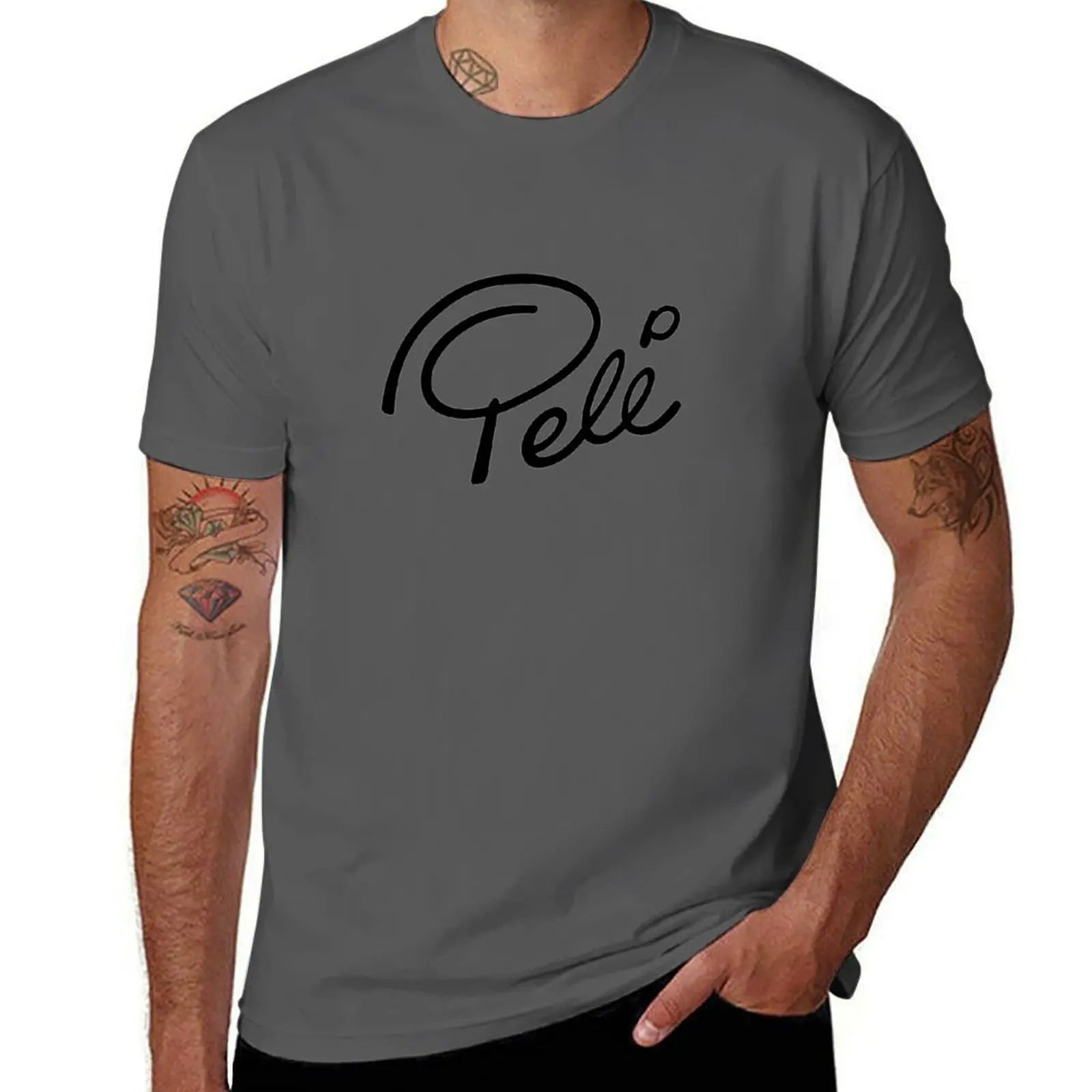 Camiseta Pelé Signature – Algodão Premium 100%
