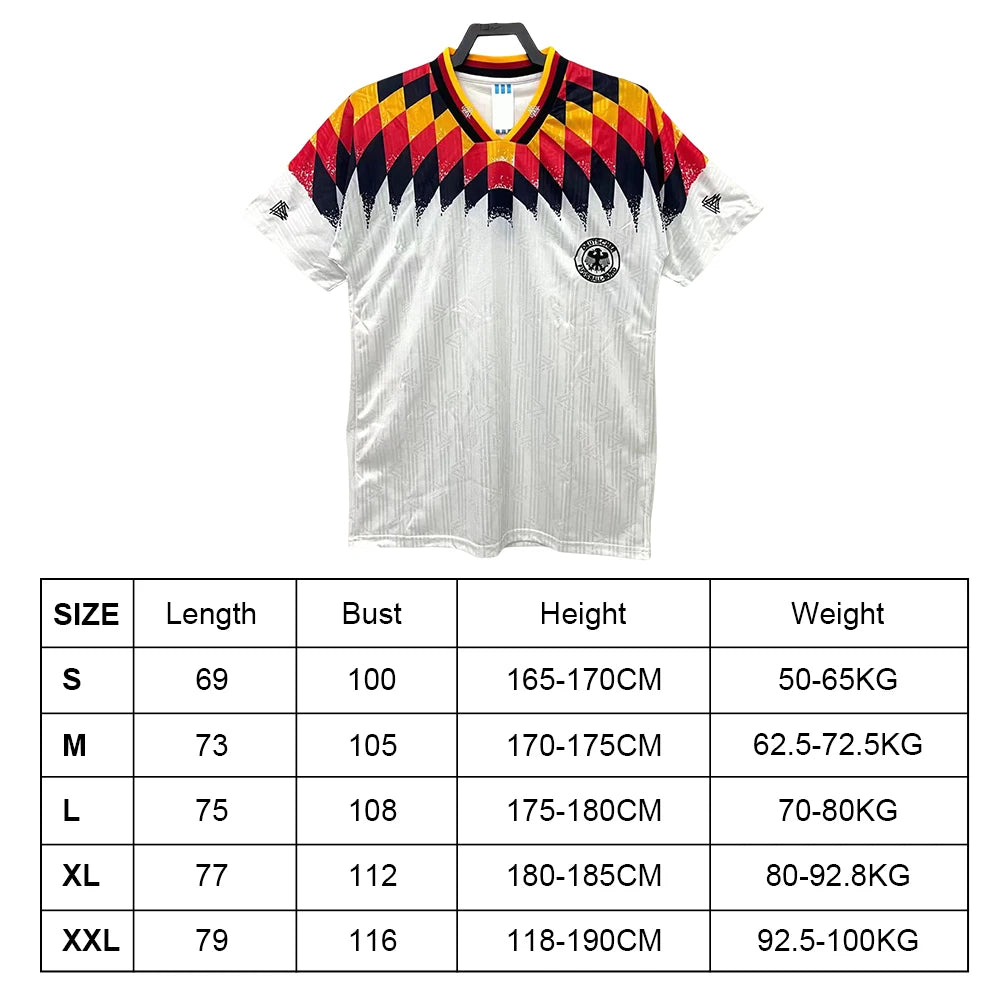 Camiseta Alemanha - Germany 94 Vintage Away Jersey – Retro Edition
