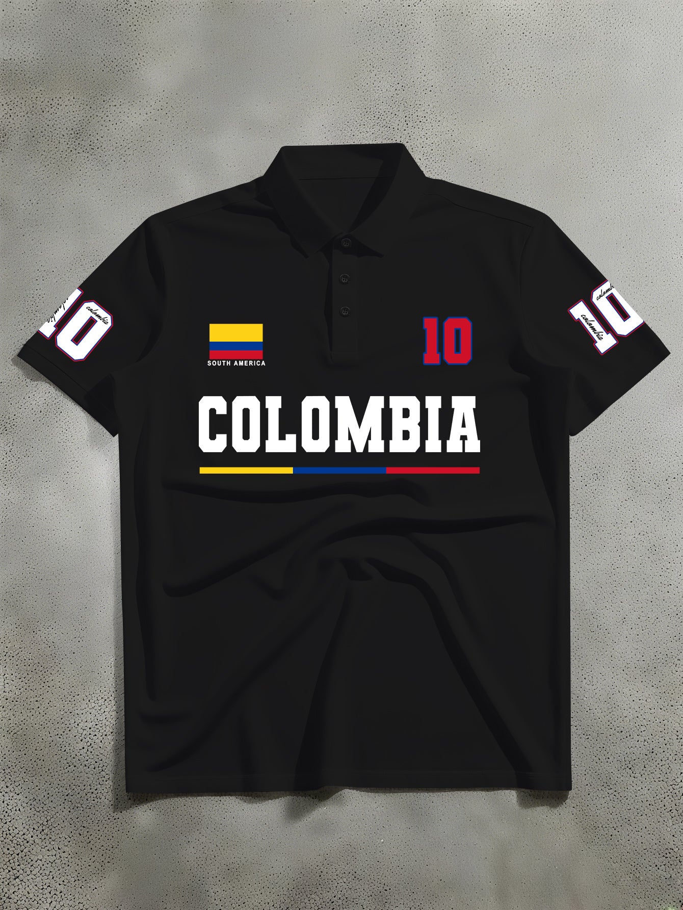 Colombia Retro Polo – Número 10 Edition