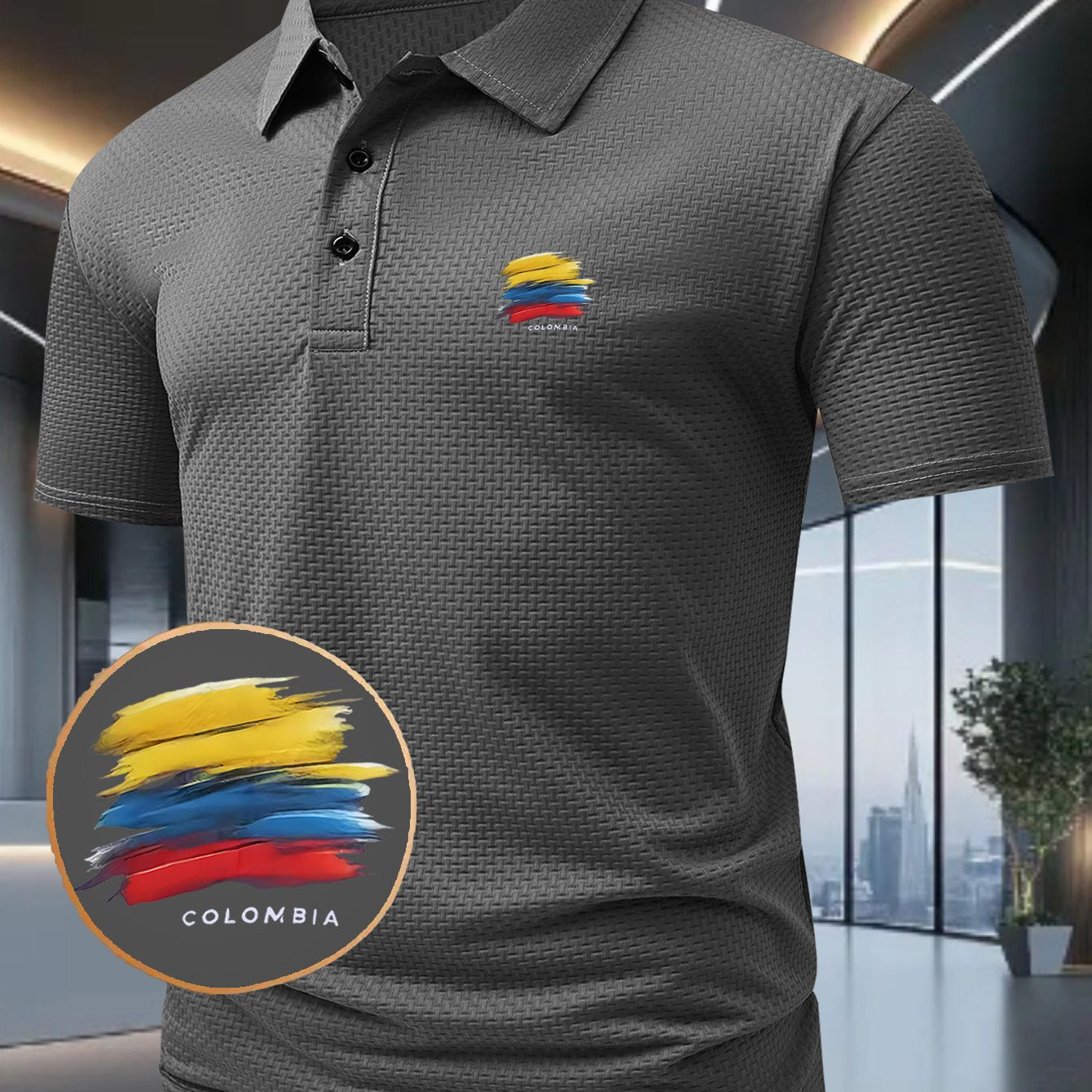 Colombia Premium Summer Polo – Modern & Casual