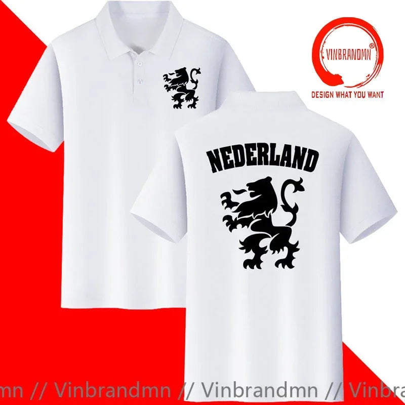 Netherlands Polo Shirt Dutch Lion