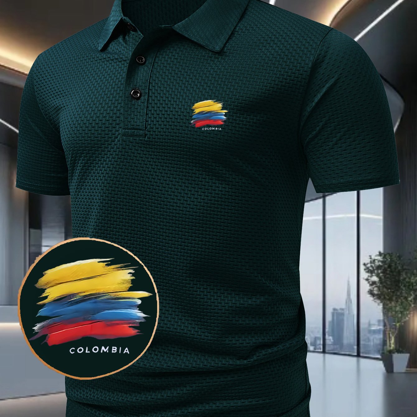 Colombia Premium Summer Polo – Modern & Casual
