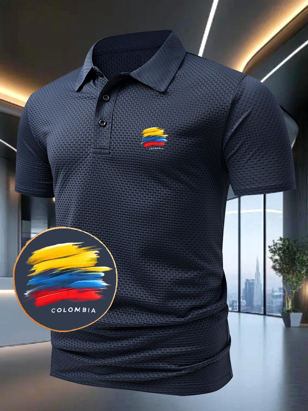 Colombia Premium Summer Polo – Modern & Casual