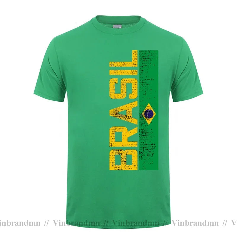 Camiseta Brasil Flag – Bandeira & Orgulho Nacional