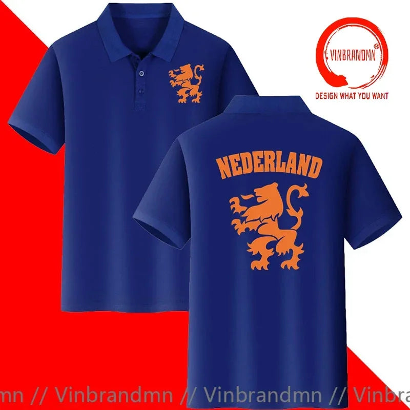 Netherlands Polo Shirt Dutch Lion