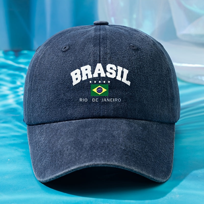 Brasil Rio Dad Hat - Adjustable Baseball Cap/Boné