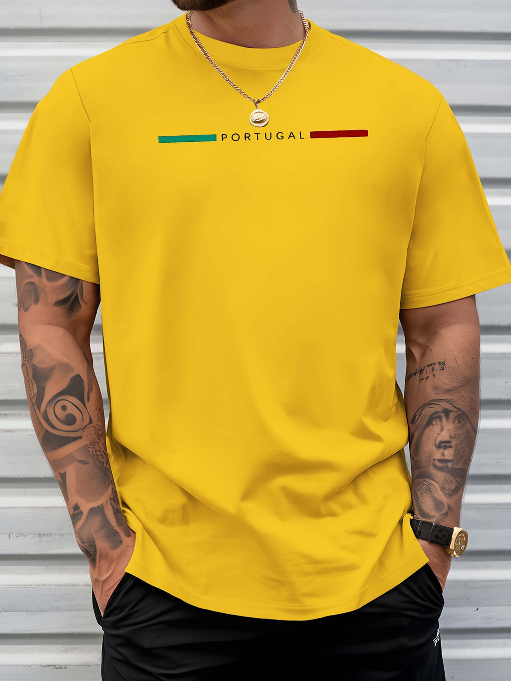 Portugal Identity Tee – Street & Casual