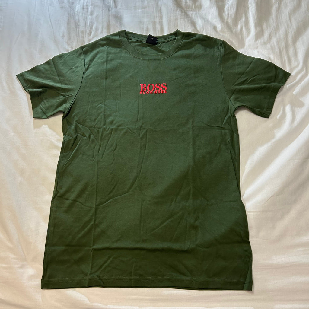 Camiseta Hugo Boss Verde Militar/Musgo