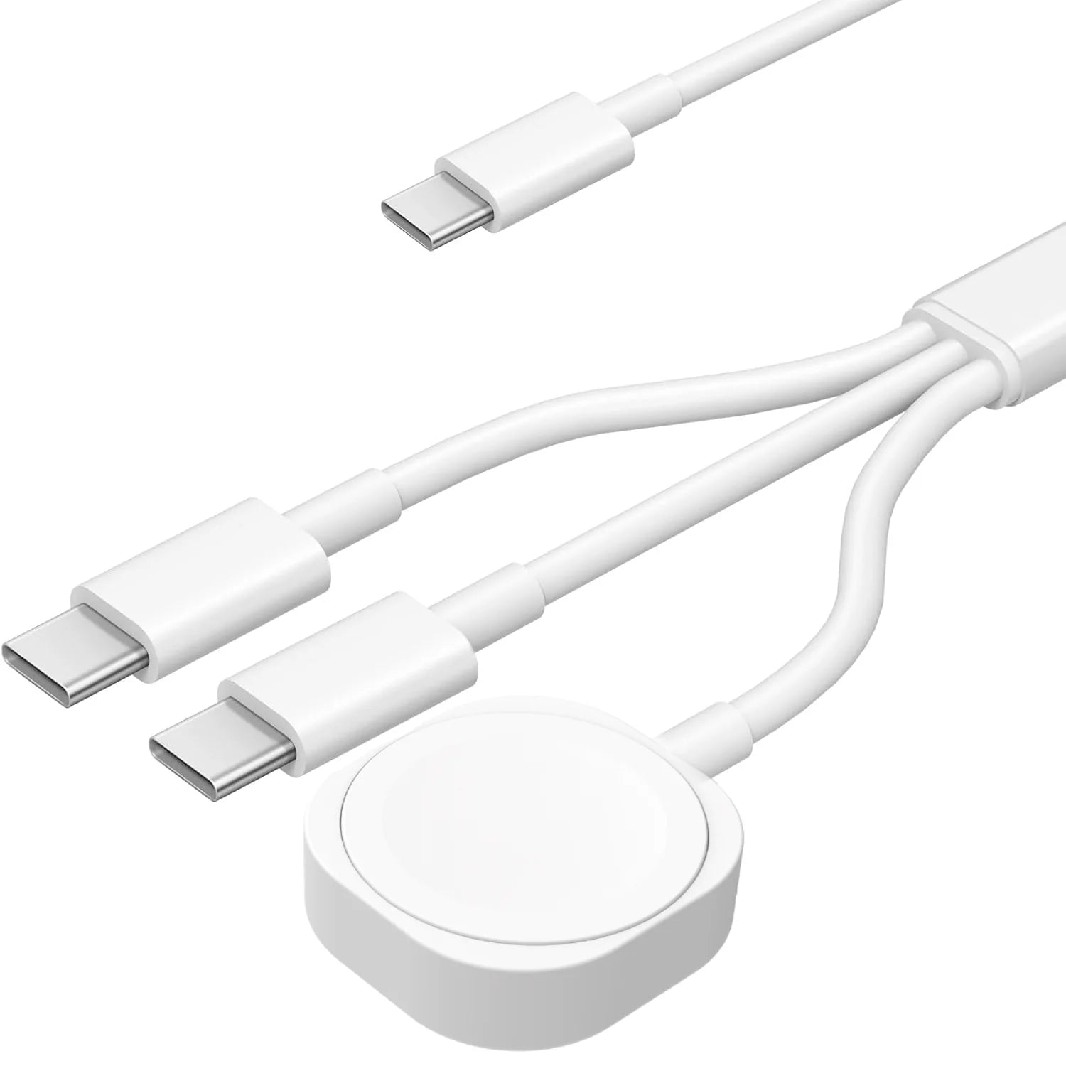4 in 2 Multi Watch Charging Cable For Iphone Iwatch Charger Usb Type-C Fast Charging Cable High-Quality iPad Airpods Accessories