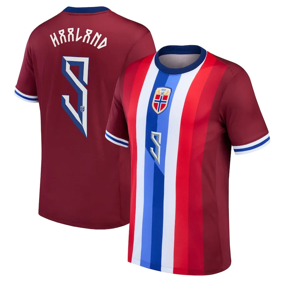 Camiseta Halland Norway 9 Home Fan Jersey