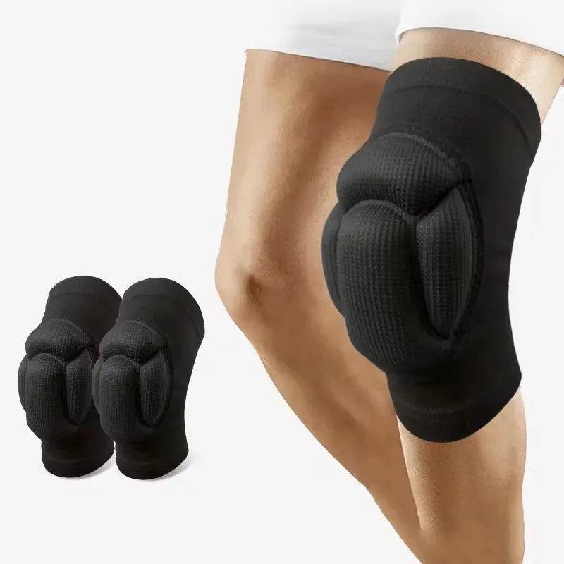 1pcs Thickened Protection Sports Kneepad Gym Support Fitness Gear Gear Basketball Brace Protector Male/Female Non Slip Pads