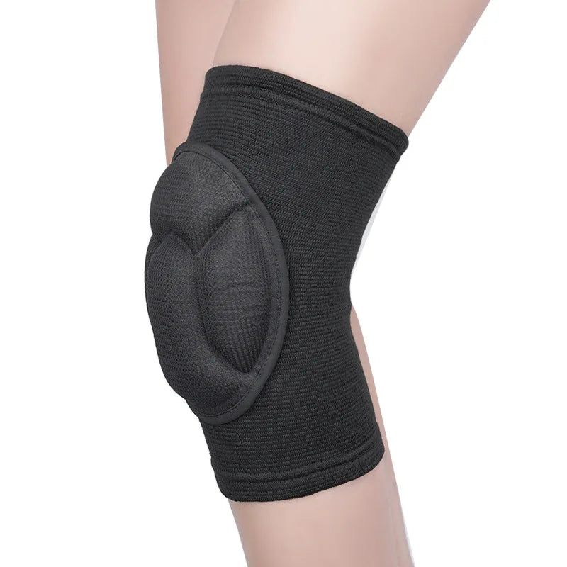 1pcs Thickened Protection Sports Kneepad Gym Support Fitness Gear Gear Basketball Brace Protector Male/Female Non Slip Pads