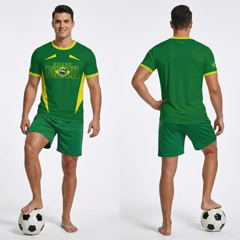 Camisa Brasil Treino Pro – Modelo 2026