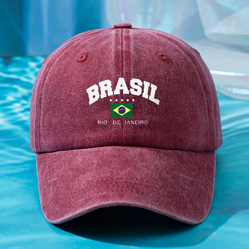 Brasil Rio Dad Hat - Adjustable Baseball Cap/Boné
