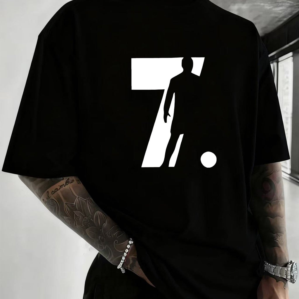 T-shirt Streetwear CR7 - Edição Football Shadow