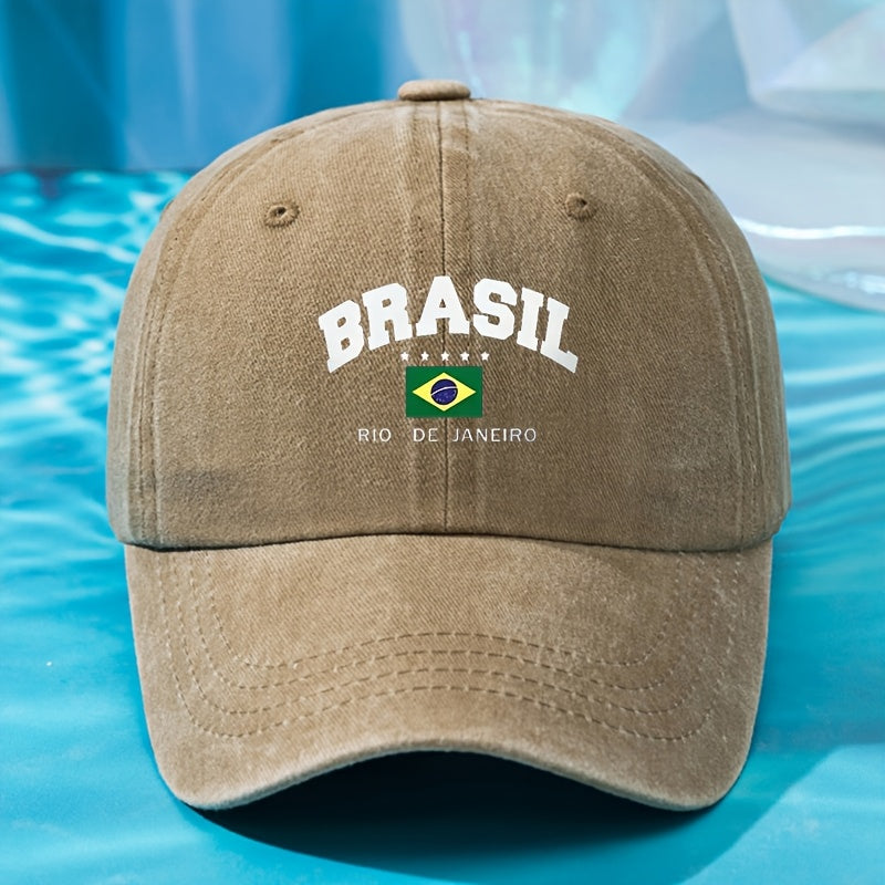 Brasil Rio Dad Hat - Adjustable Baseball Cap/Boné