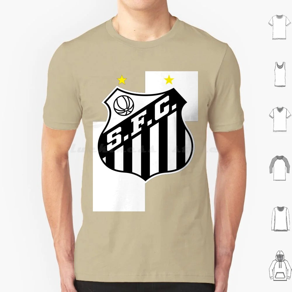 Camiseta Santos FC Style T-Shirt - Algodão