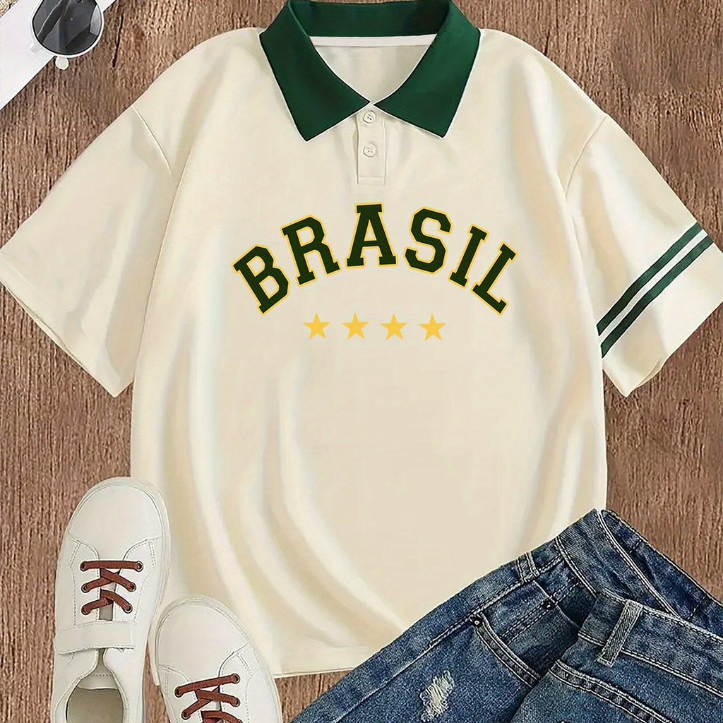 T-shirt Women's Brasil Active Polo