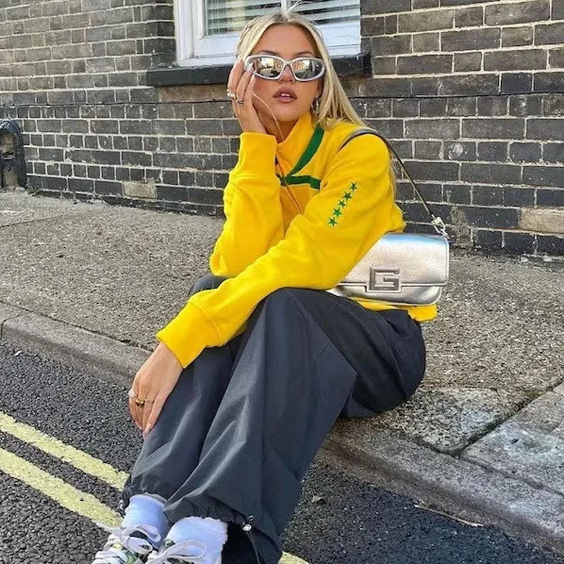 Jaqueta Brazil Y2K Retro Jacket Worldcup