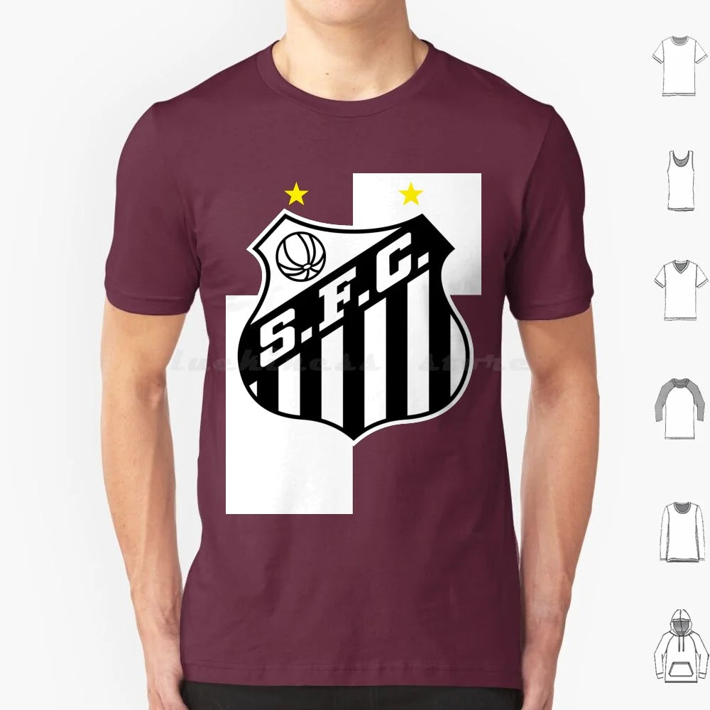 Camiseta Santos FC Style T-Shirt - Algodão