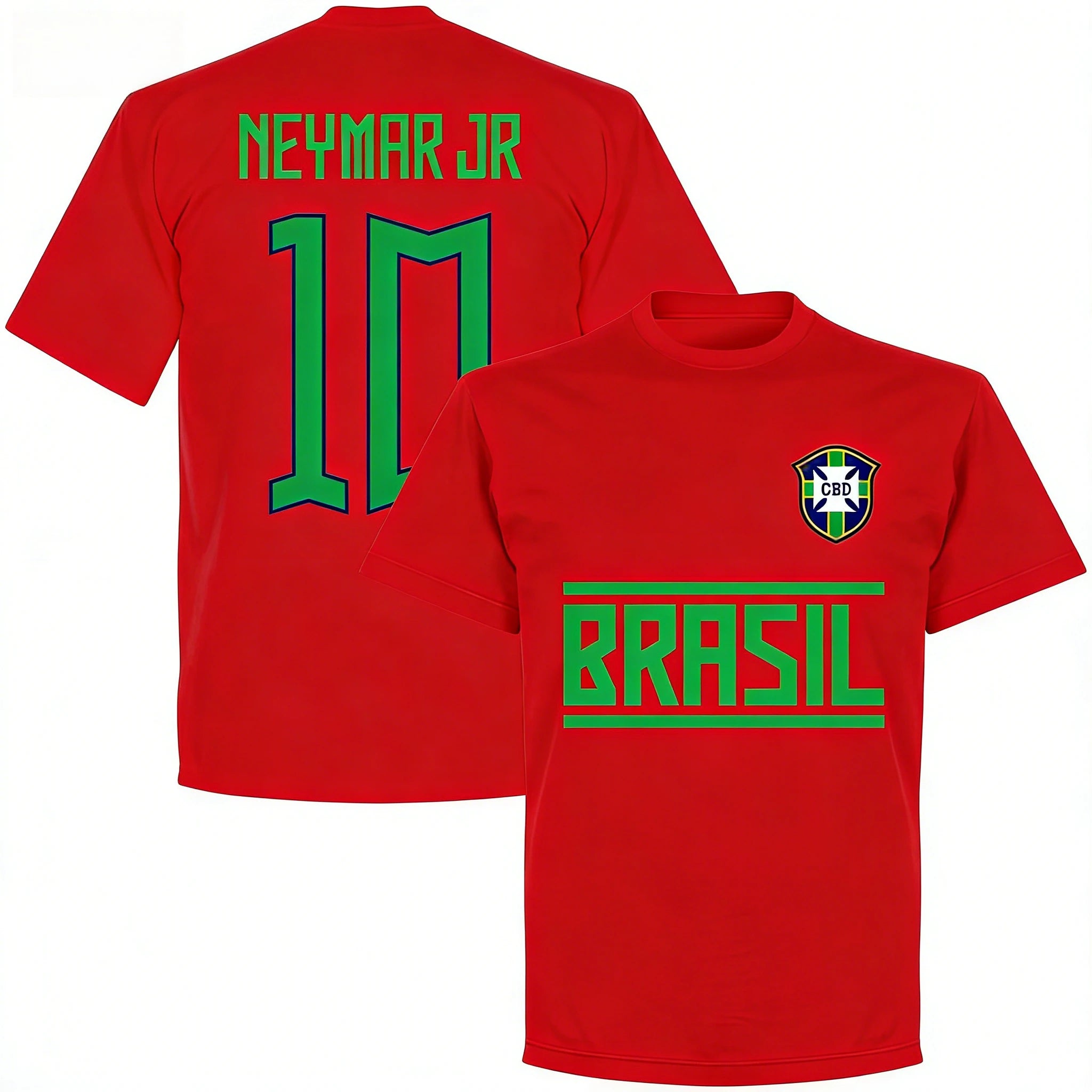Camiseta Neymar JR 10 – Brasil Street 2026