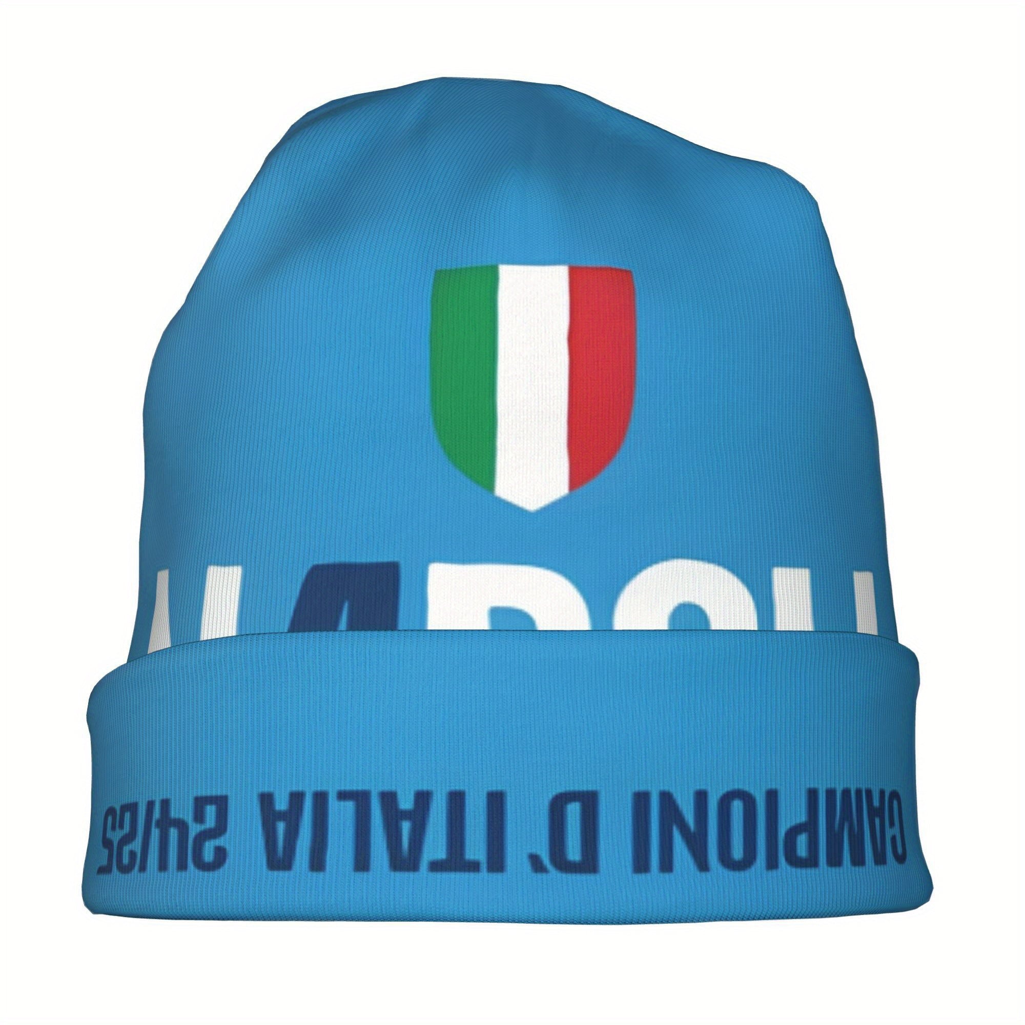 Napoli Scudetto Beanie – Blue Edition - Knit Cap