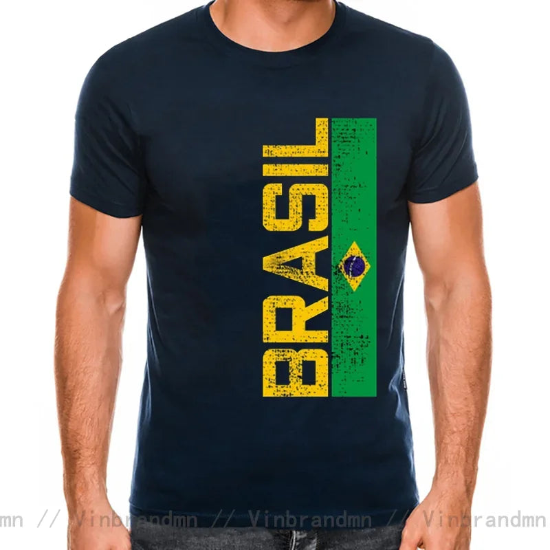 Camiseta Brasil Flag – Bandeira & Orgulho Nacional