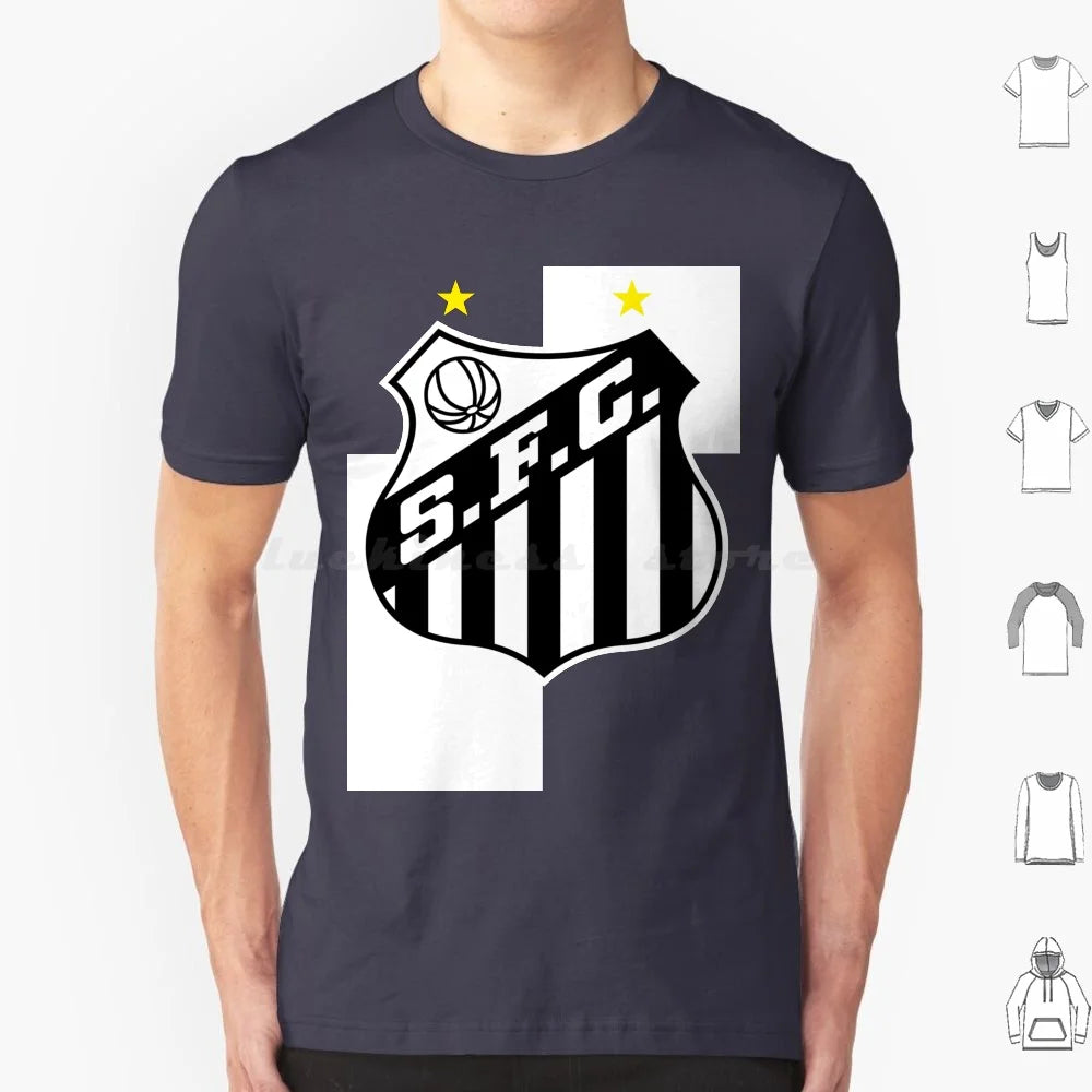 Camiseta Santos FC Style T-Shirt - Algodão