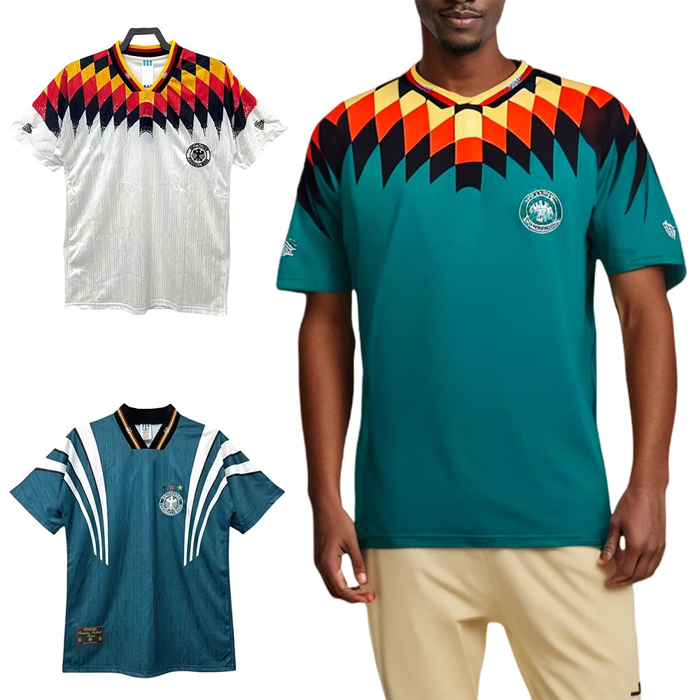 Camiseta Alemanha - Germany 94 Vintage Away Jersey – Retro Edition