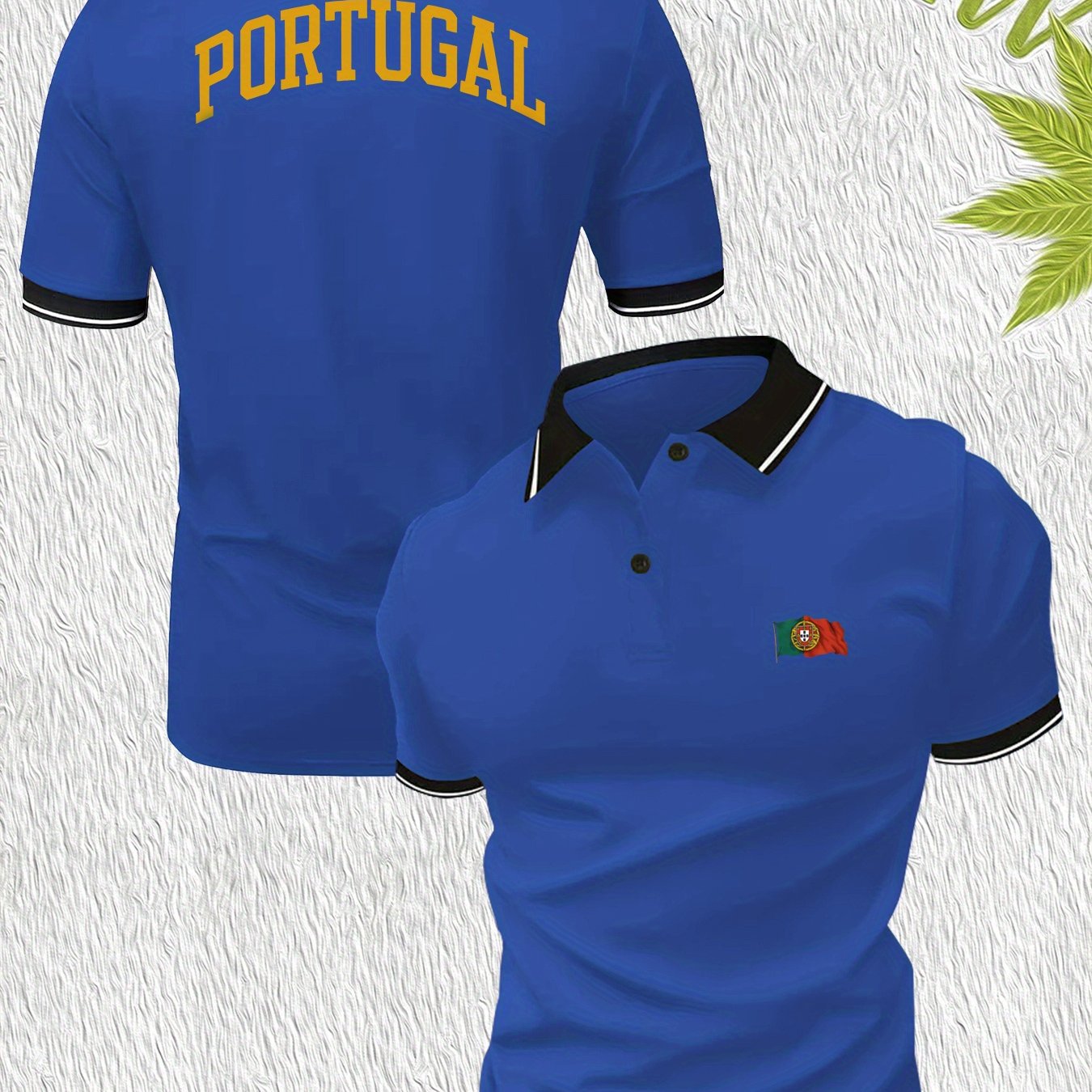 Camisa Portugal Premium Polo Men's Golf Shirt