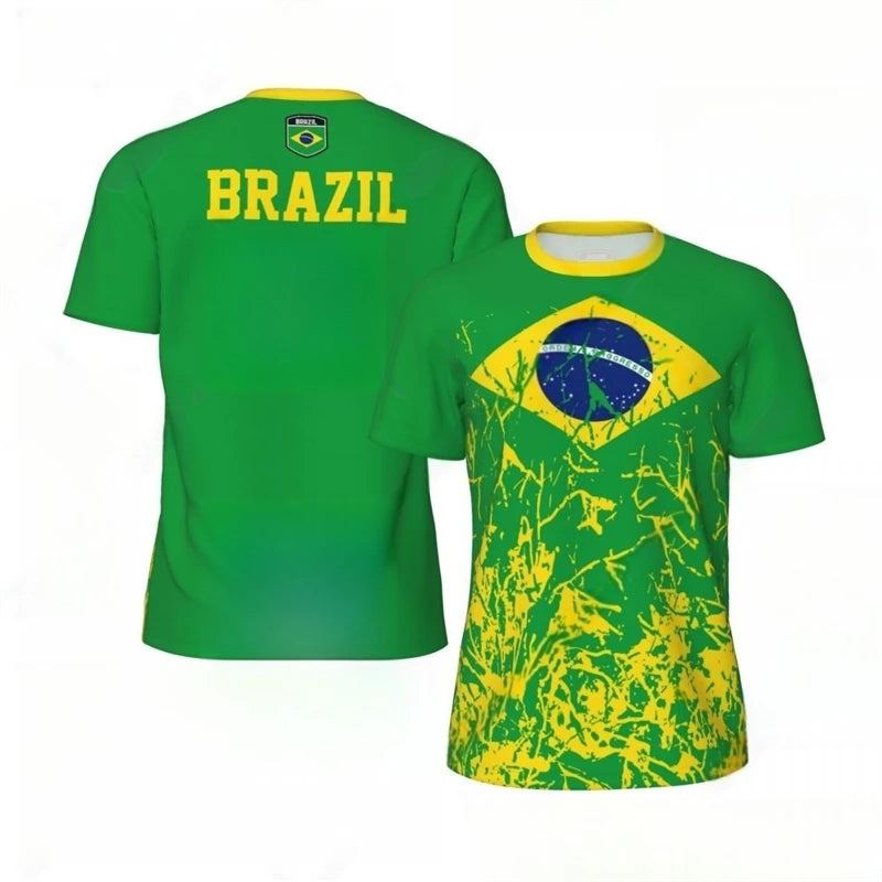 Camiseta Brasil Orgulho Nacional – Moda Casual