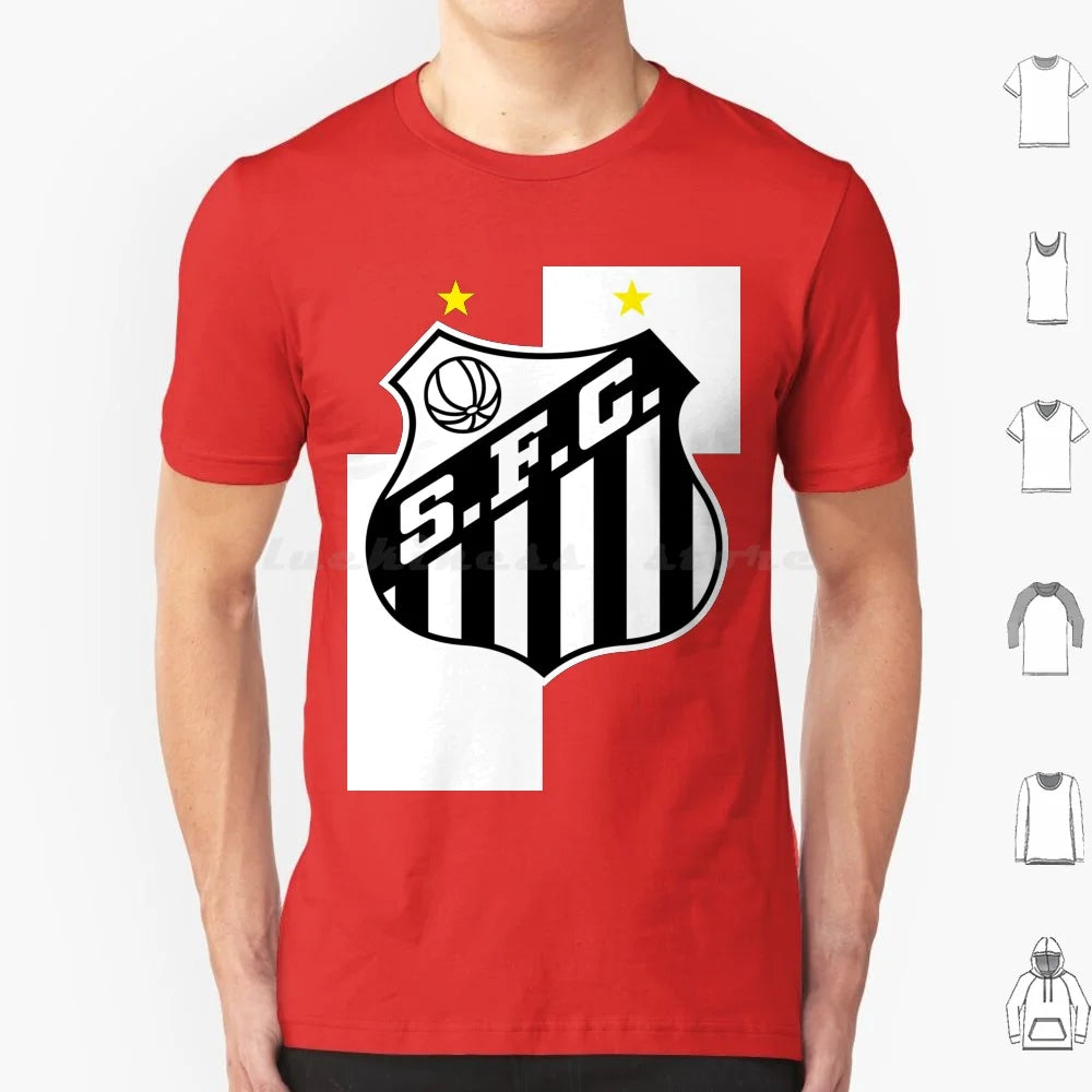 Camiseta Santos FC Style T-Shirt - Algodão