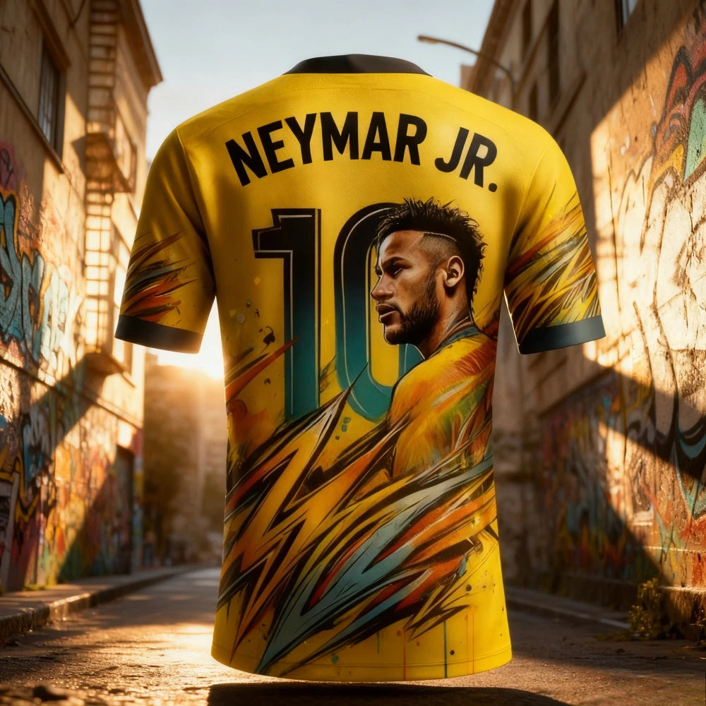 Camisa 2026 Neymar JR – Comemorativa 3D Jersey