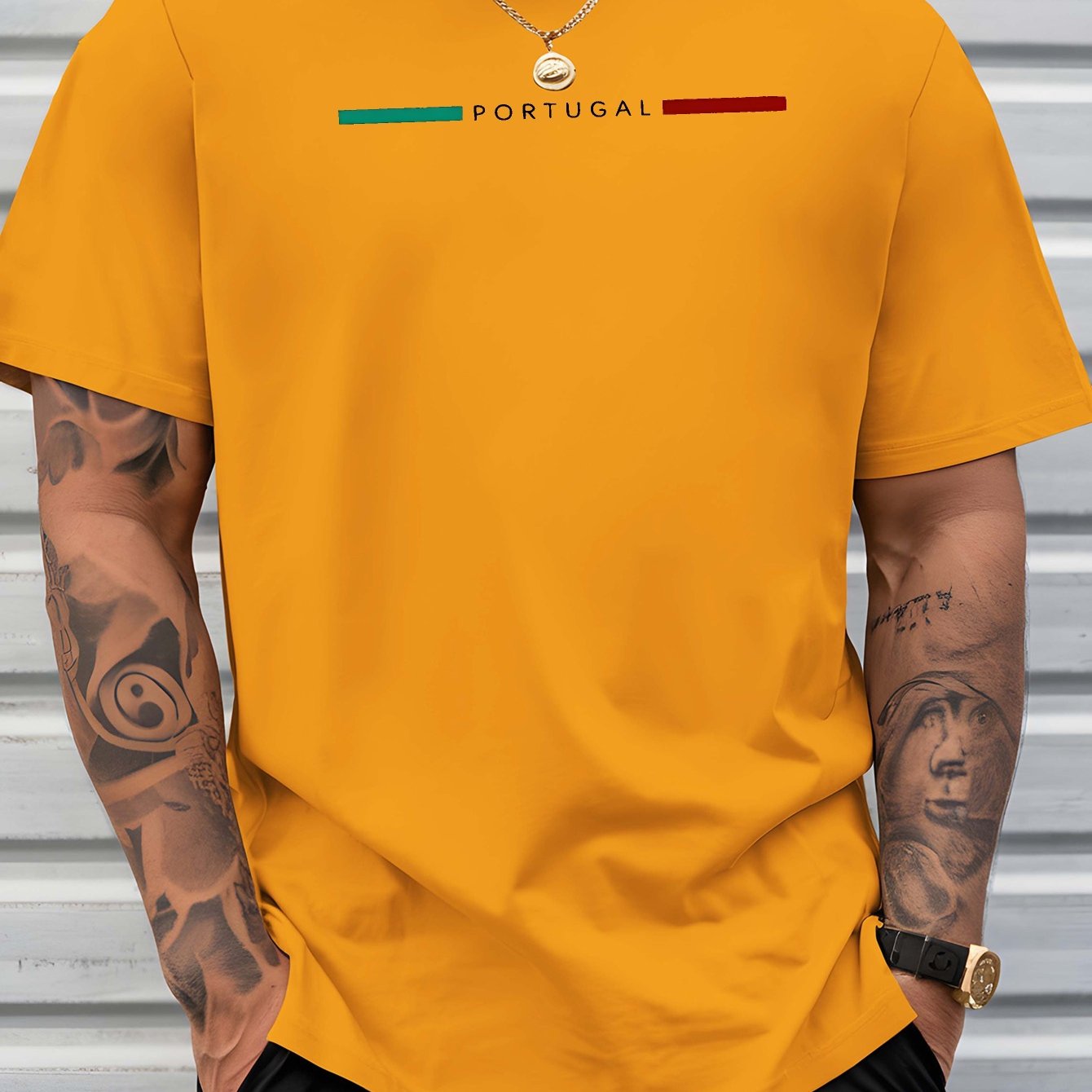 Portugal Identity Tee – Street & Casual