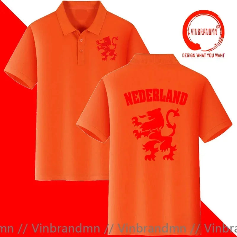 Netherlands Polo Shirt Dutch Lion